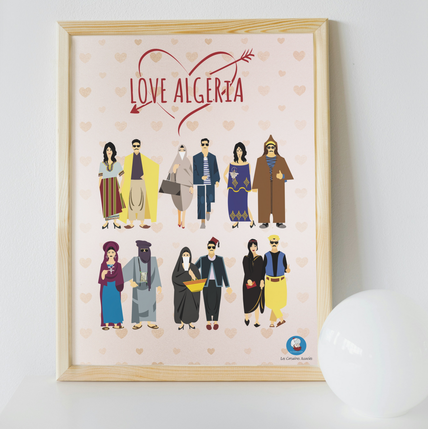 Poster Love Algeria