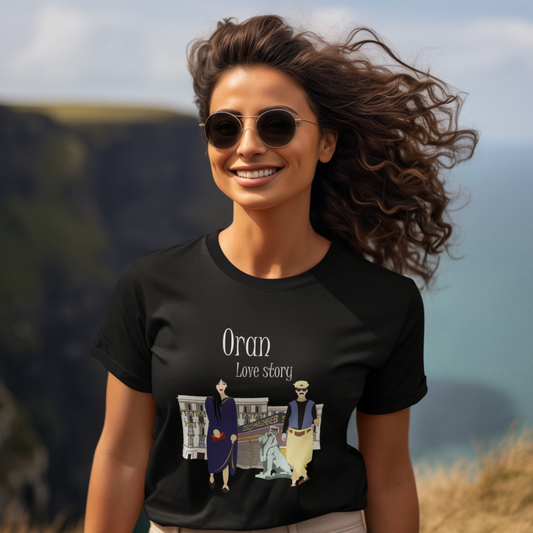 T-shirt Oran Love Story (Noir)