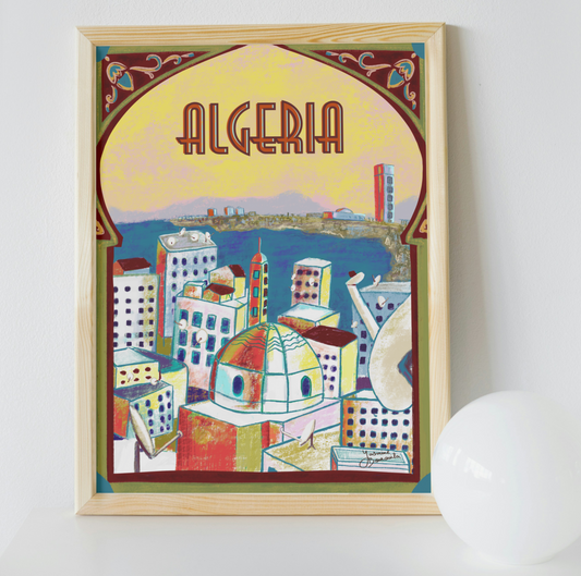 Poster Vintage Algerie