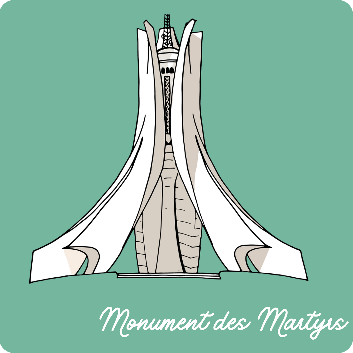 Dessous de verre - Alger Pop