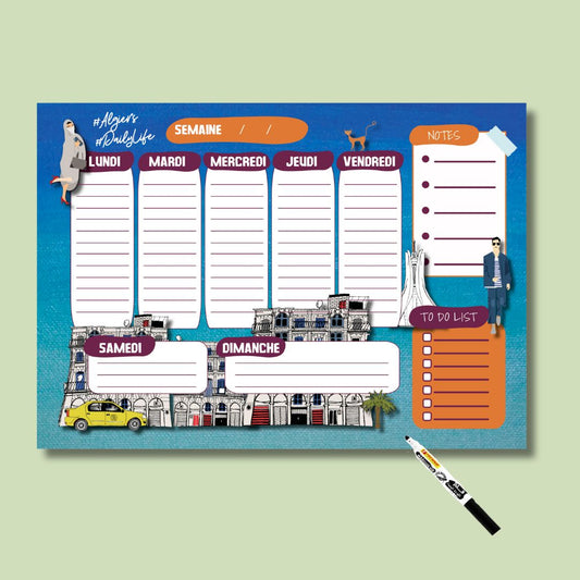 Magnet A4 Planner en francais 🇫🇷