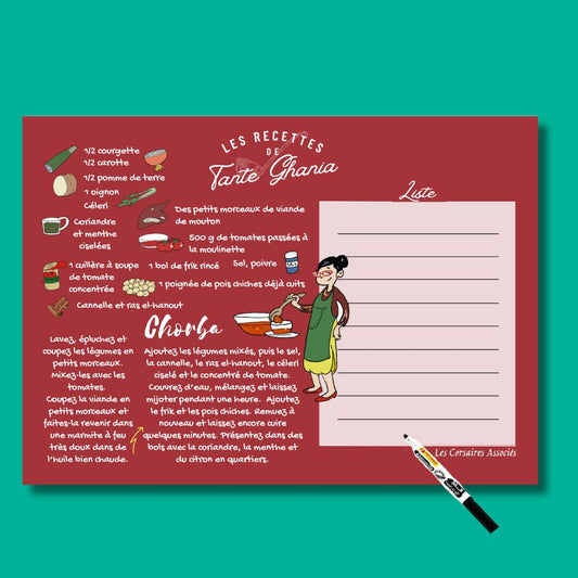 Magnet Shopping List Chorba - A5